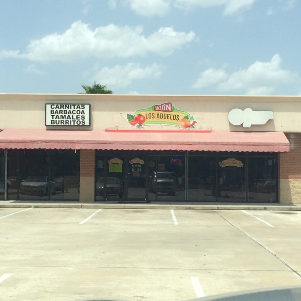 Sazon Los Abuelos - The view from the parking lot. Don't let the area of town scare you; this place is worth it!! - Mexican Near Me - Houston, Texas Sazon Los Abuelos - The view from the parking lot. Don't let the area of town scare you; this place is worth it!! - Mexican Near Me - Houston, Texas