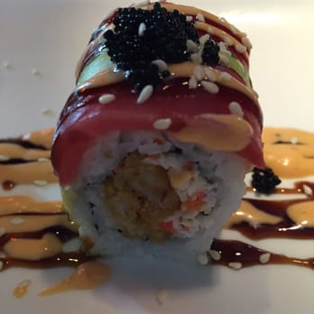 Lil Tokyo - Close-up view of the Coastal Grand roll. So yummy!!!! - Japanese Near Me - Myrtle Beach, South Carolina Lil Tokyo - Close-up view of the Coastal Grand roll. So yummy!!!! - Japanese Near Me - Myrtle Beach, South Carolina