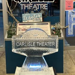 Carlisle Theatre - Ice Sculpture @ Carlisle Theatre Barbie Plaing