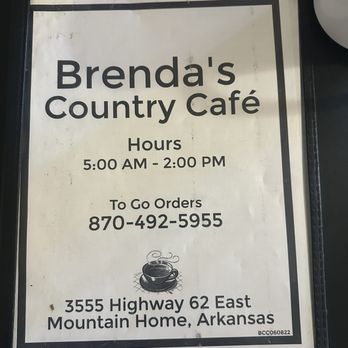 Brenda's Cafe - To go - American Near Me - Mountain Home, Arkansas