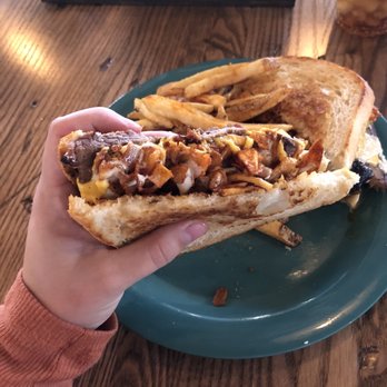Bow & Arrow - Brisket melt - Southern Near Me - Auburn, Alabama Bow & Arrow - Brisket melt - Southern Near Me - Auburn, Alabama