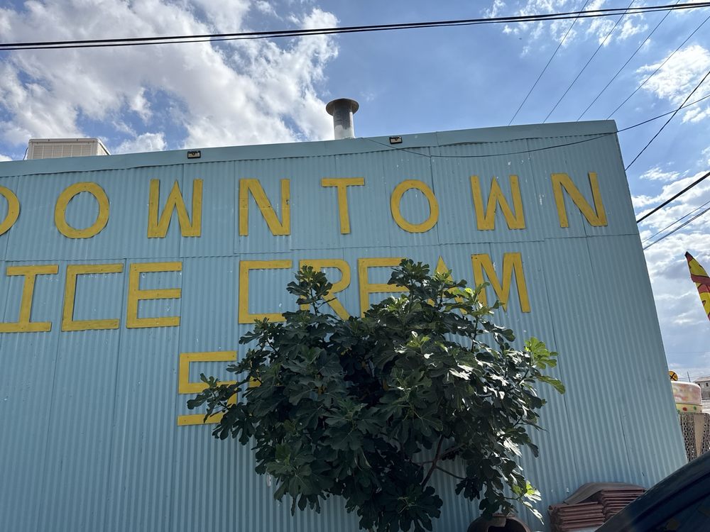 DownTown Ice Cream Shop Logo