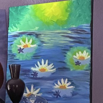 Pinot's Palette - What I painted after being told to use small brushes for everything. - Paint & Sip Near Me - Elk Grove, California Pinot's Palette - What I painted after being told to use small brushes for everything. - Paint & Sip Near Me - Elk Grove, California