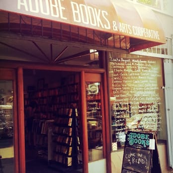 Adobe Books - Front entrance: everyone welcome, coming in is a requirement not an option. - Bookstores Near Me - San Francisco, California