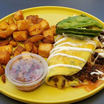 Burnt Crumbs - Carne Asada Omelette Carne Asada Omelette - New American Near Me - Irvine, California