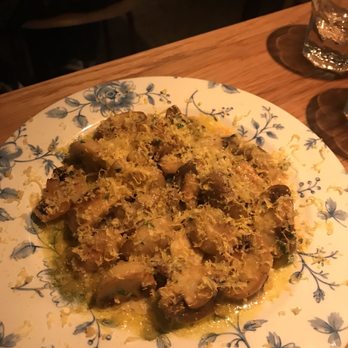 Como Taperia - Mushroom, with cured egg yolk - Tapas Bars Near Me - Vancouver, British Columbia Como Taperia - Mushroom, with cured egg yolk - Tapas Bars Near Me - Vancouver, British Columbia