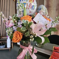 Indoor Jungle Florist - The flowers that were delivered