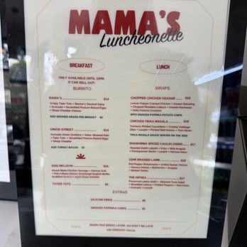 Mama's Luncheonette - Menu - Sandwiches Near Me - Mill Valley, California Mama's Luncheonette - Menu - Sandwiches Near Me - Mill Valley, California