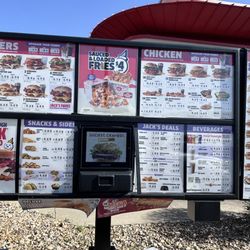 Jack in the Box - Menu board