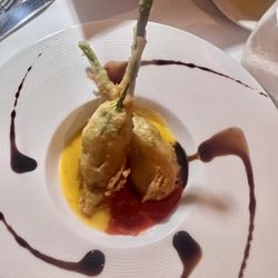 Il Professore Ristorante - Zucchini blossom. So perfect.