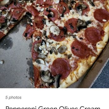 Cosmo’s Pizza - This was what I picked in toppings and below cheese pizza is what I received. - Pizza Near Me - Denver, Colorado