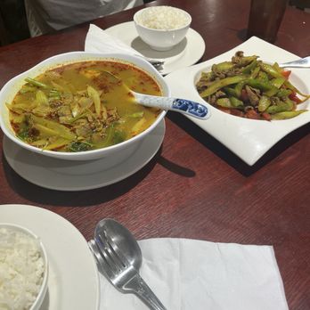 I Heart Cambodia - D1. Chha Kroeung Dish (beef, right) D2. Somlor Machou Kroeung Dish (extra spicy beef on the left) - Cambodian Near Me - Philadelphia, Pennsylvania I Heart Cambodia - D1. Chha Kroeung Dish (beef, right) D2. Somlor Machou Kroeung Dish (extra spicy beef on the left) - Cambodian Near Me - Philadelphia, Pennsylvania
