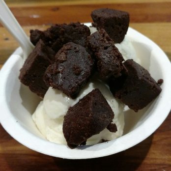 The Parlour - Vanilla with brownie bits - Ice Cream & Frozen Yogurt Near Me - Durham, North Carolina