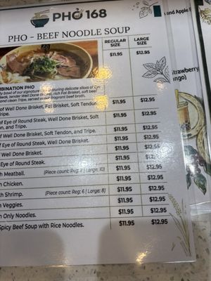 Menu photo 4 Pho 168 Greenbelt, MD Menu photo 4 Pho 168 Greenbelt, MD