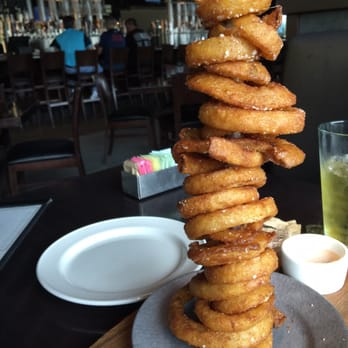 Yard House - Onion ring tower - New American Near Me - Orlando, Florida