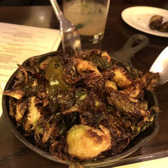 Copper Fox Gastropub - Brussels sprouts- delicious! - New American Near Me - Chicago, Illinois