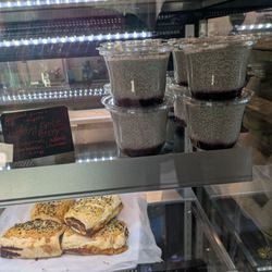Decibel Coffee Works - Breakfast items including a delicious chia seed option!