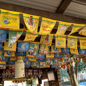 Paparruchos - Strong line in decorative flags - Mexican Near Me - Houston, Texas
