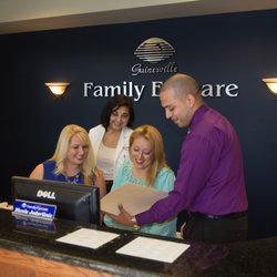 Gainesville Family Eyecare - Taking care of our patients is a team effort. Angela, Kim, Nicole and David provide excellent care to all patients.