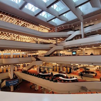 Toronto Public Library - Toronto Reference Library - 3rd floor view - Libraries Near Me - Toronto, Ontario