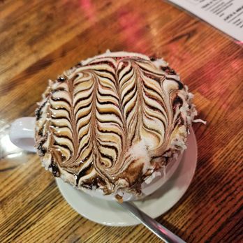 Sugar Milk Cafe - Coconut hot chocolate - Breakfast & Brunch Near Me - Naperville, Illinois