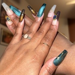 Flourish Nails & Spa - Todays set!