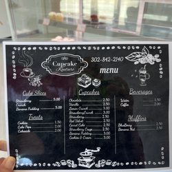 Cupcake Kouture Bakery - Menu