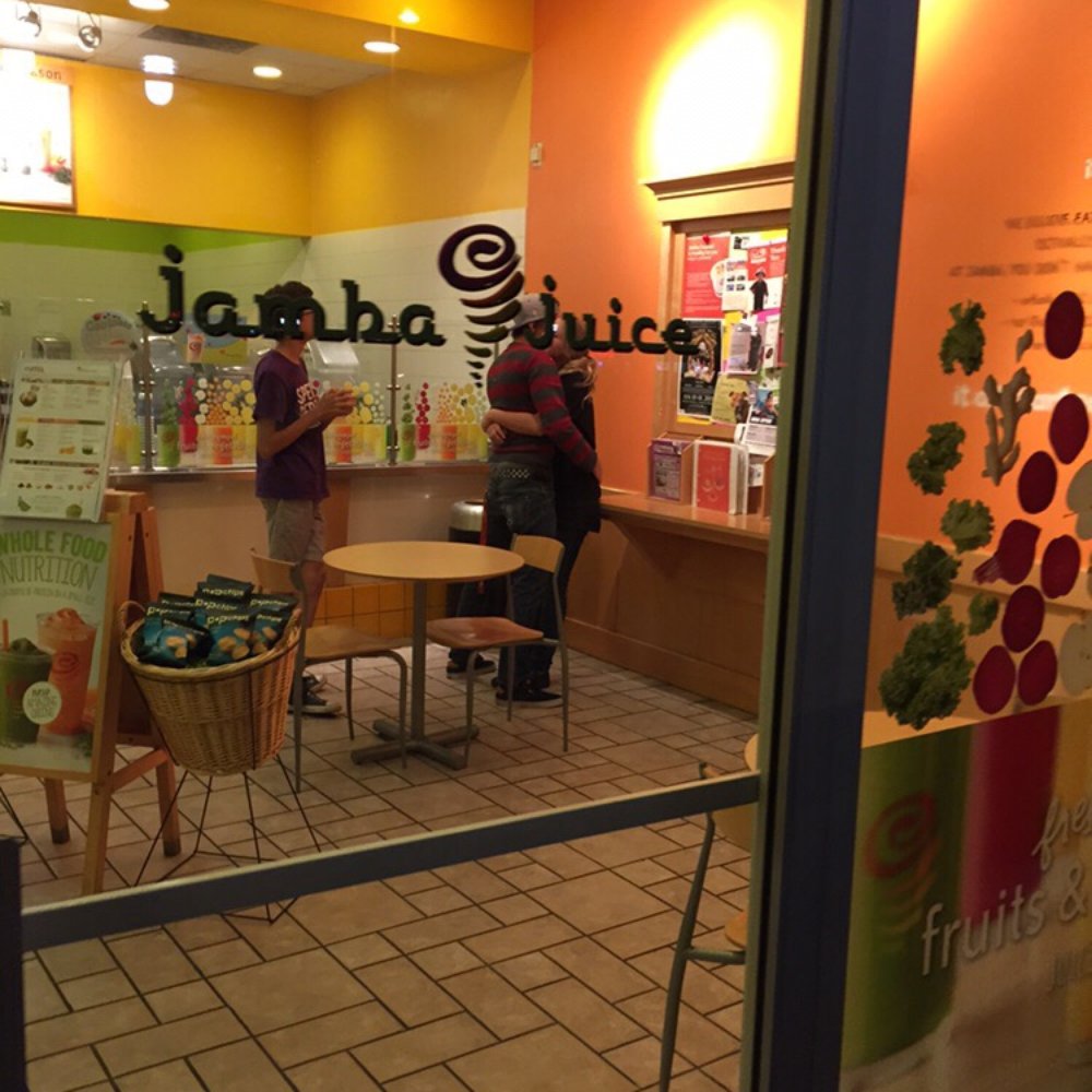 Jamba - How nice the shift lead flirting with her boyfriend instead of helping customers. #hownice - Juice Bars & Smoothies Near Me - Oceanside, California Jamba - How nice the shift lead flirting with her boyfriend instead of helping customers. #hownice - Juice Bars & Smoothies Near Me - Oceanside, California