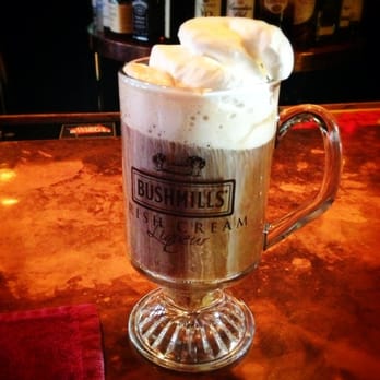 The Olde Ship - Irish Coffee - burly! Strong pour. - British Near Me - Fullerton, California
