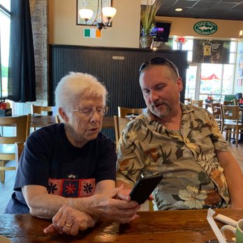 Meagher's Irish Pub - Lunching with Grandma!   We found a real gem here at this restaurant!!!   Looking forward to our meal. - Irish Pub Near Me - Bridgeport, West Virginia