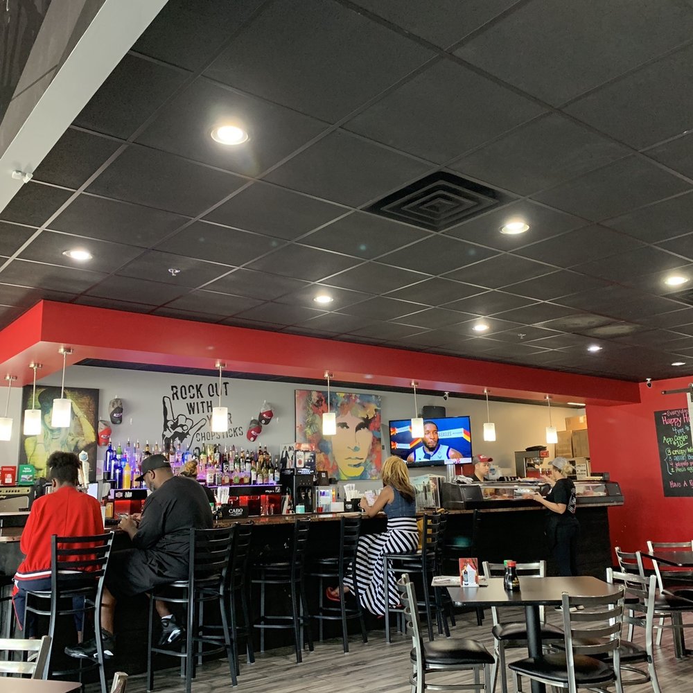 Rock N Roll Sushi - Bar area - Sushi Bars Near Me - Memphis, Tennessee