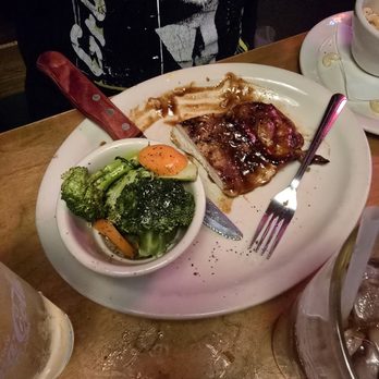 Texas Roadhouse - BBQ chicken, frozen steamed veggies. - Barbeque Near Me - Phoenix, Arizona