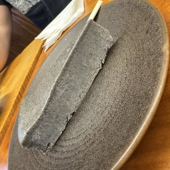 Hanami Ramen - Black sesame cheese cake - Ramen Near Me - Flushing, New York