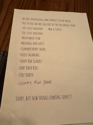 Menu photo 1 Root Georgetown, SC