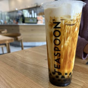 Teaspoon - Carmel cream boba- she said is the 10/10 stars - Bubble Tea Near Me - Windsor, California Teaspoon - Carmel cream boba- she said is the 10/10 stars - Bubble Tea Near Me - Windsor, California