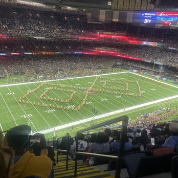 Caesars Superdome - View from section 619 - Stadiums & Arenas Near Me - New Orleans, Louisiana