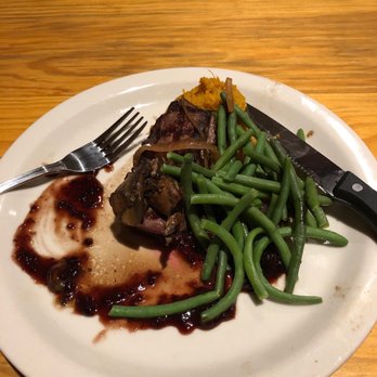 Bama Bucks - Elk steak with sweet potatoes mashed and green beans and blackberry sauce. Out of this world. Will definitely be back! - New American Near Me - Sardis City, Alabama Bama Bucks - Elk steak with sweet potatoes mashed and green beans and blackberry sauce. Out of this world. Will definitely be back! - New American Near Me - Sardis City, Alabama
