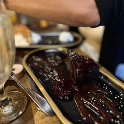 The Grille at Bear Creek - Chocolate flourless cake. So good!