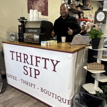 Thrifty Sip - Barista and coffee machine - Thrift Stores Near Me - Las Vegas, Nevada Thrifty Sip - Barista and coffee machine - Thrift Stores Near Me - Las Vegas, Nevada