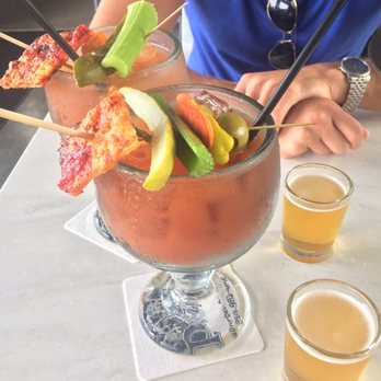 Silver Beach Pizza - Bloody Schooner - Pizza Near Me - Saint Joseph, Michigan