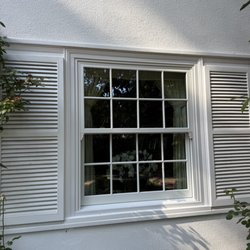 Abstract Windows - Pella Reserve Series windows, pocket frame replacement we installed in Atherton, CA