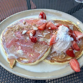 Snooze, an A.M. Eatery - The Strawberry pancake - Breakfast & Brunch Near Me - Tempe, Arizona Snooze, an A.M. Eatery - The Strawberry pancake - Breakfast & Brunch Near Me - Tempe, Arizona