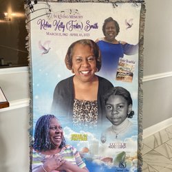 Sacred Funeral Home - Beautiful blanket customized