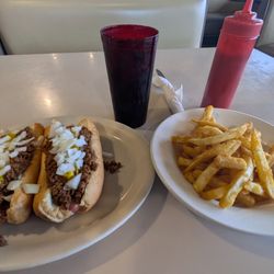 The Palace Grill - Flint Coney with fries... Koegel!