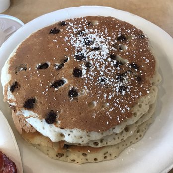 Aiea Pancake House - Chocolate Chip Pancakes 10/26/17 - Breakfast & Brunch Near Me - Aiea, Hawaii