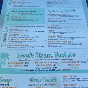Sam's Beach Bar - Seafood Near Me - Hudson, Florida Sam's Beach Bar - Seafood Near Me - Hudson, Florida