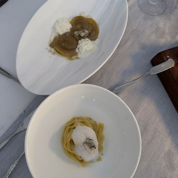Sunset Monalisa - Ravioli and truffle fettuccini - Mediterranean Near Me - Cabo San Lucas, BCS Sunset Monalisa - Ravioli and truffle fettuccini - Mediterranean Near Me - Cabo San Lucas, BCS