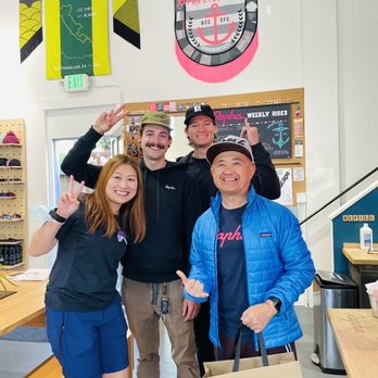 Rapha San Francisco - Friendly staff posed for a photo op with me! Thank you guys - Sports Wear Near Me - San Francisco, California Rapha San Francisco - Friendly staff posed for a photo op with me! Thank you guys - Sports Wear Near Me - San Francisco, California