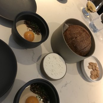 Commis - With the house made bread, husband loooooved the chicken fat butter - New American Near Me - Oakland, California Commis - With the house made bread, husband loooooved the chicken fat butter - New American Near Me - Oakland, California