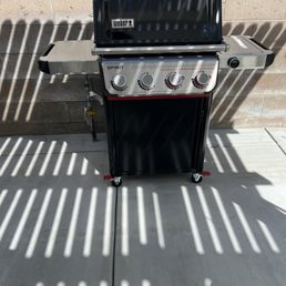 Connect gas line and all the correct pieces for a brand new natural gas grill Connect gas line and all the correct pieces for a brand new natural gas grill